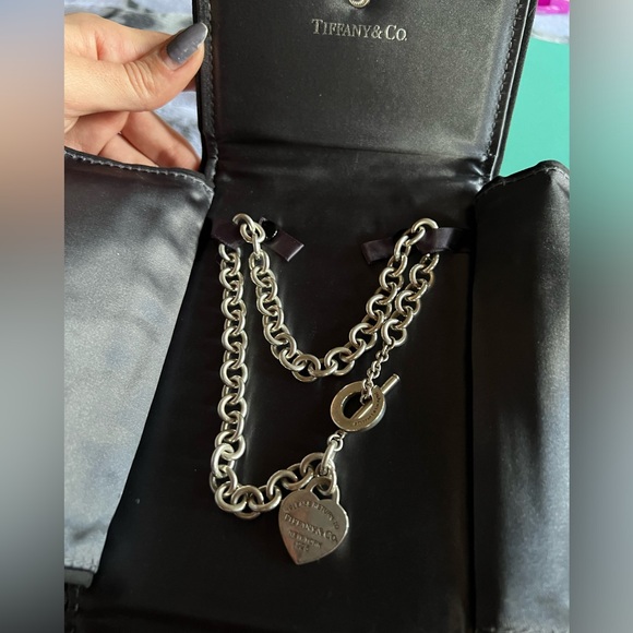Tiffany’s classic choker, with jewelry case and box - Picture 5 of 9